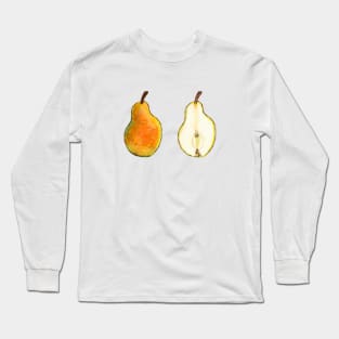 Pear and cut pear Long Sleeve T-Shirt